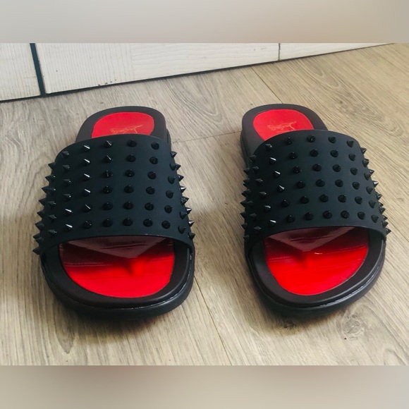 Christian Louboutin men slides Size 44EU, 10US - Picture 12 of 16